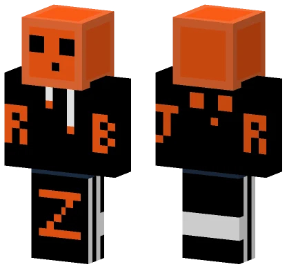 Orange And Red Slime Minecraft skin