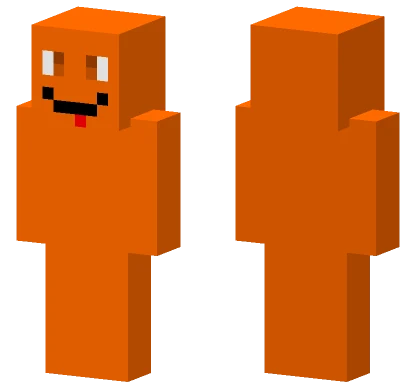 Orange Blob Minecraft skin
