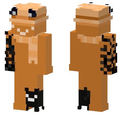 Orange Blob Minecraft skin