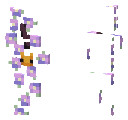 Orange Cat Outfit Minecraft skin
