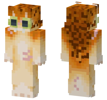 Orange Cat Skin Minecraft skin