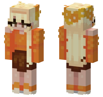 Orange Ce Minecraft skin