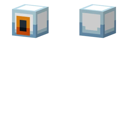 Orange Eyeball Minecraft skin