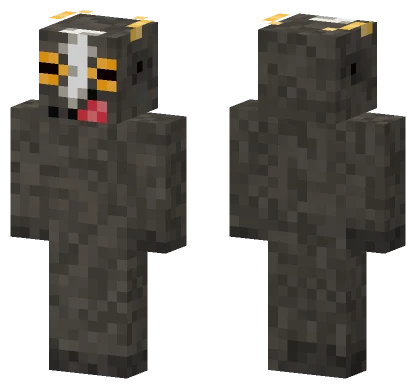 Orange Eyed Creature Minecraft skin