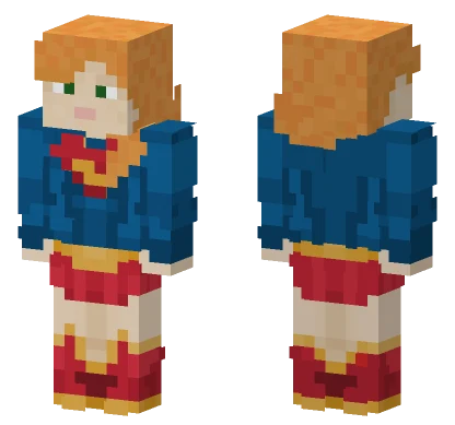 Orange Haired Adventurer Minecraft skin