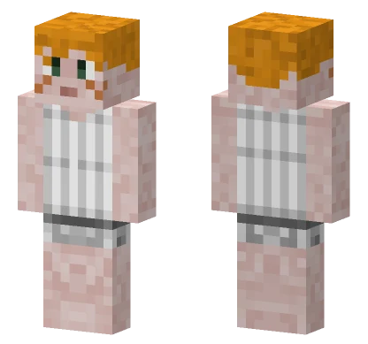 Orange Haired Girl Minecraft skin