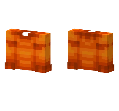 Orange Halloween Sweater Base Minecraft skin