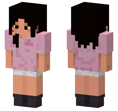 Orange Hoodie Boy Minecraft skin