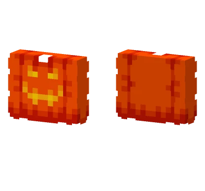 Orange Jack O Lantern Stitch Sweater Minecraft skin