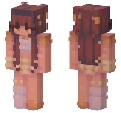 Orange Juice Minecraft skin