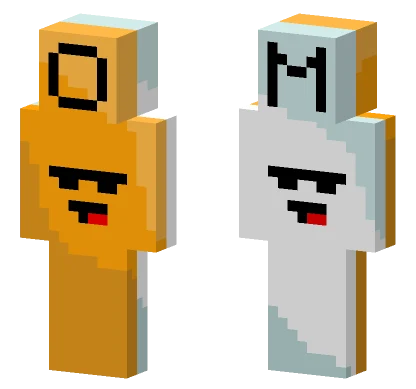 Orange Juice Gang Or Milk Gang Minecraft skin