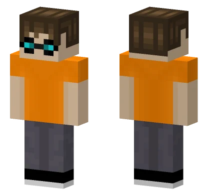 Orange Jumpsuit Prisoner Minecraft skin