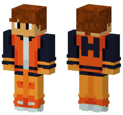 Orange Ocelots MCC Skin Minecraft skin