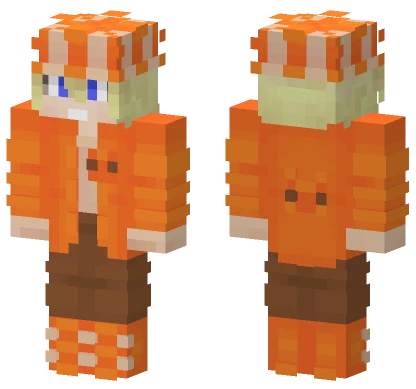 Orange Ocelots Skin Minecraft skin