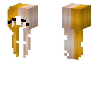 Orange Peach Smoothie Minecraft skin