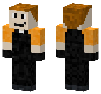 Orange Suit Minecraft skin