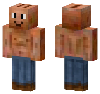 Orange Tanned Adventurer Minecraft skin