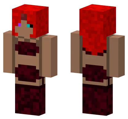 Orc Empress Top Arm Minecraft skin