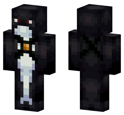 Orca With Orange Crystal Minecraft skin