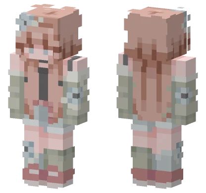 Orchid Blue Minecraft skin