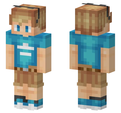 Origami Boy Minecraft skin