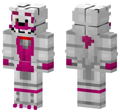 Original Funtime Foxy Minecraft skin
