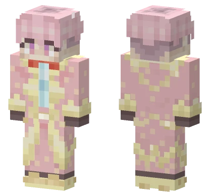 Ortega Pink Outfit Minecraft skin