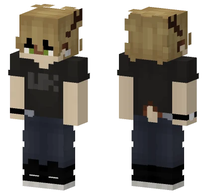 Oscar The Cat Boy Minecraft skin