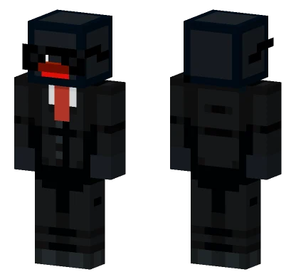 Osccarcanspell Black Suit Minecraft skin