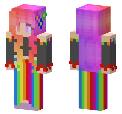 Oshen Goddess Of Color Minecraft skin