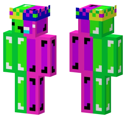 Other Side Half Minecraft skin