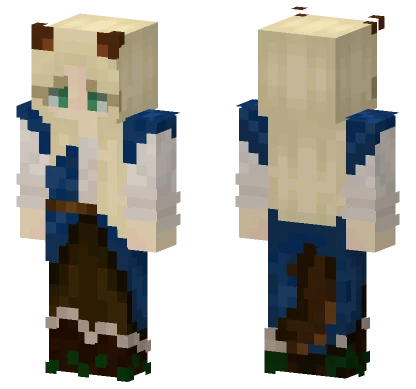Otter Dragon Rider Outfit Minecraft skin