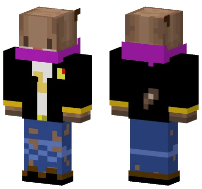 Otter Gangster Minecraft skin