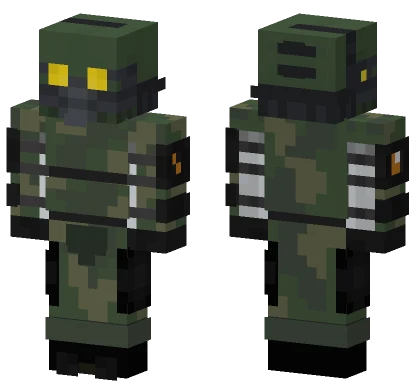 Outlands Unit Overwatch Minecraft skin