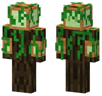 Overgrown Copper Lantern Tree Minecraft skin