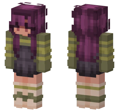 Overgrown RCE Minecraft skin