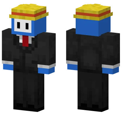 Oweenn6 Blue Suit Minecraft skin