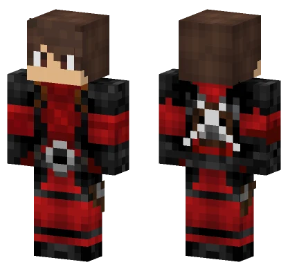 Pabloaus Deadpool Minecraft skin
