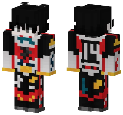 Paczek5 Racing Suit Minecraft skin