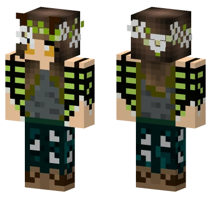 Paige As A Moth Minecraft skin