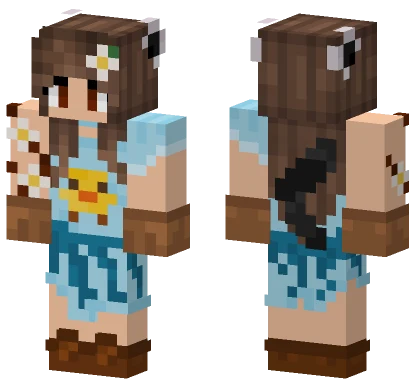 Paige Binturong Easter Outfit Minecraft skin