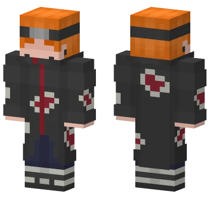 Pain Preta Minecraft skin