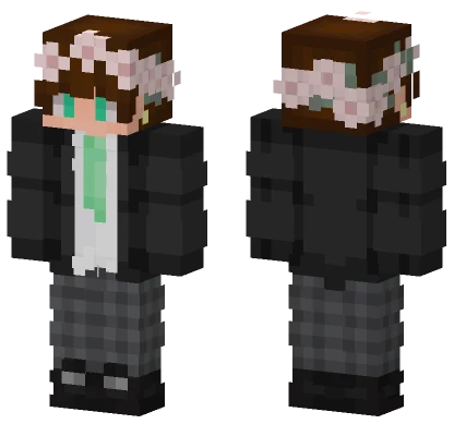 Paitan Flower Crown Minecraft skin