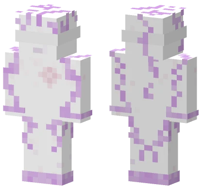 Pale Ghostly Figure Minecraft skin