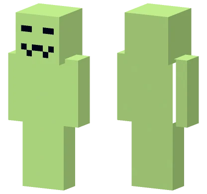 Pale Green Blob Minecraft skin