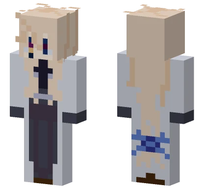 Pale Mage Robes Minecraft skin