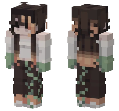 Pale Oak Garden Minecraft skin