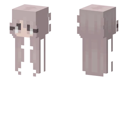 Pale Pink Hoodie Minecraft skin