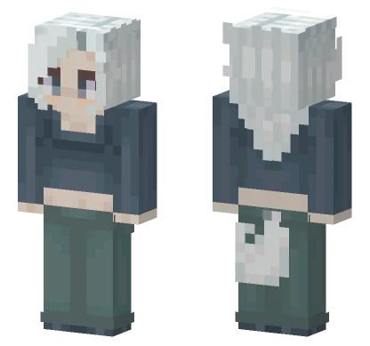 Pale Winter Outfit Minecraft skin