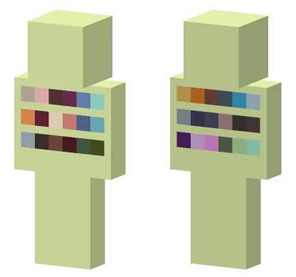 Palette Contest Skin Minecraft skin